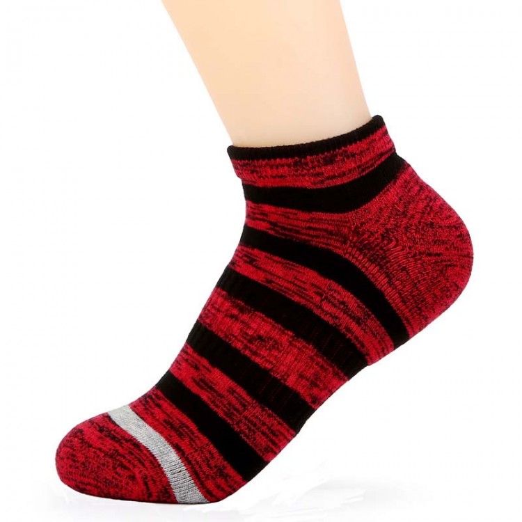 Striped Cotton Terry Socks Thick Sports Socks For Men